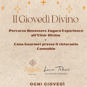 Il Giovedì DiVino - Percorso Spa e cena gourmet da Connubio