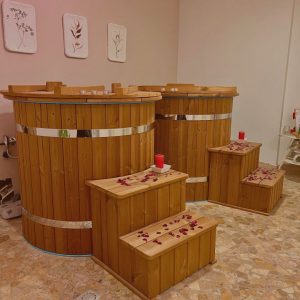 Vasca a freddo con ghiaccio - Zagara Ritual e spa