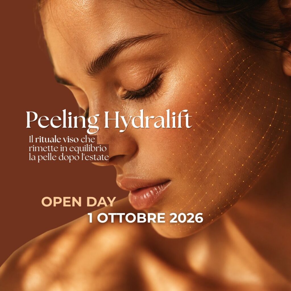 Open Day · 1 Ottobre | Peeling Hydralift - zagara spa l'aquila